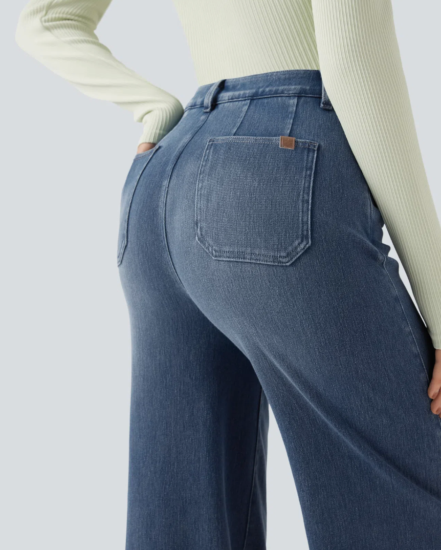 The Sculpt Wide-Leg Jean