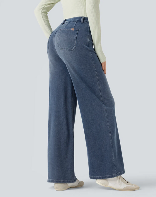 The Sculpt Wide-Leg Jean