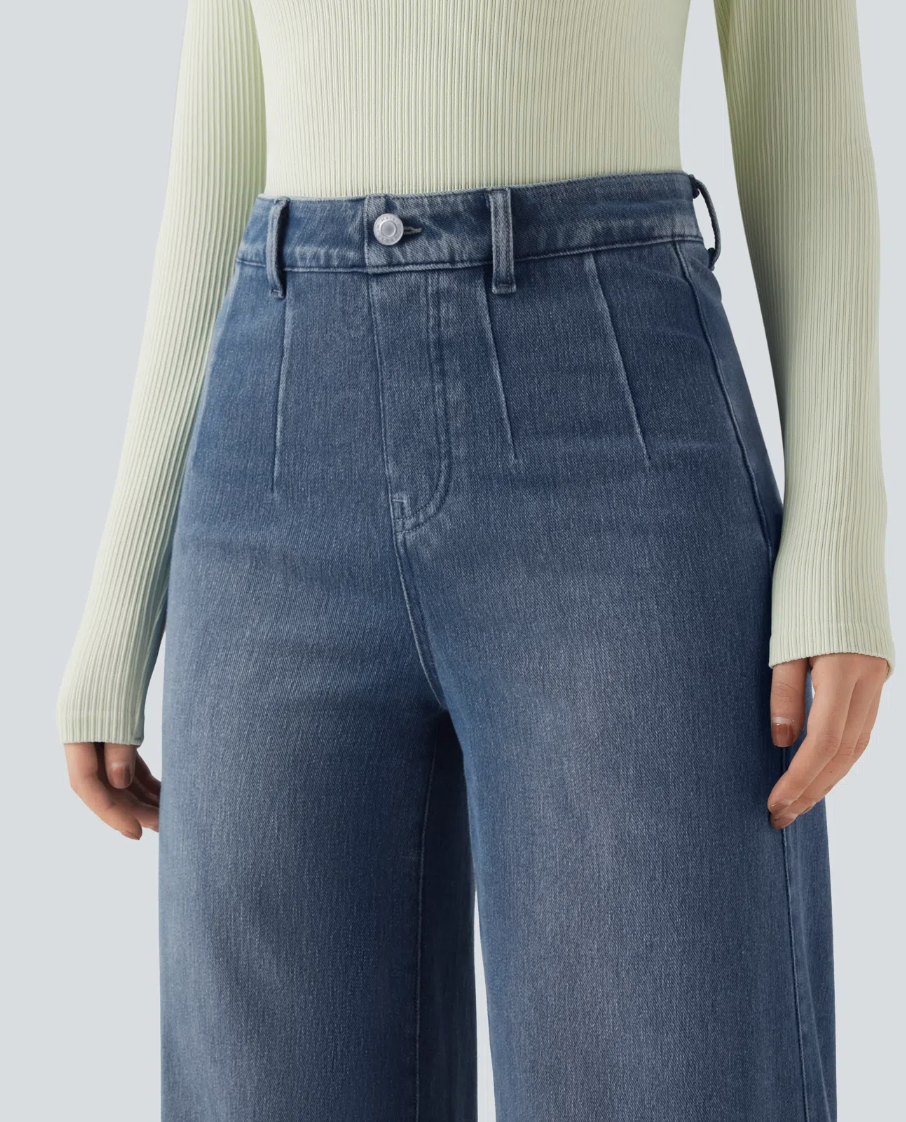 The Sculpt Wide-Leg Jean